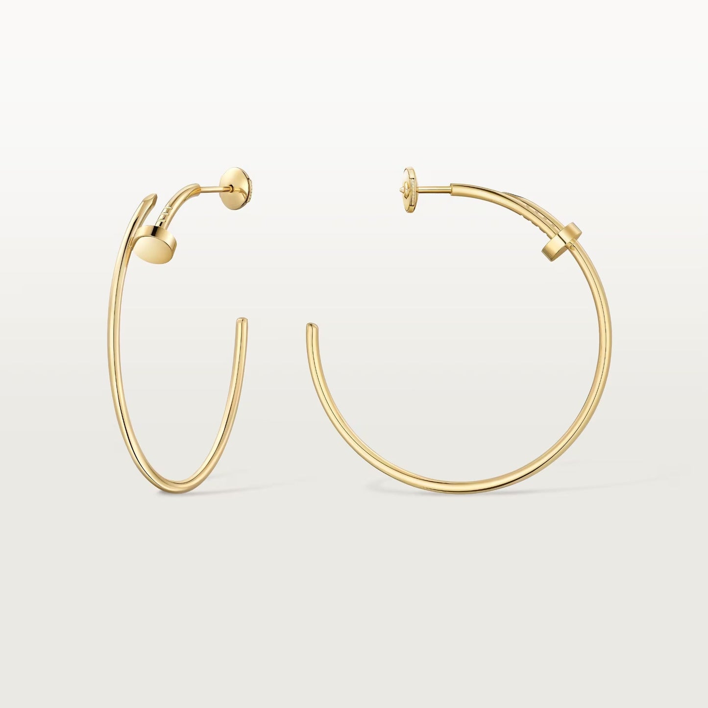 [AURORA]JUSTE NO DIAMOND LARGE EARRINGS