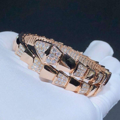 [Baslove]SERPENTI BRACELET PINK GOLD DIAMOND