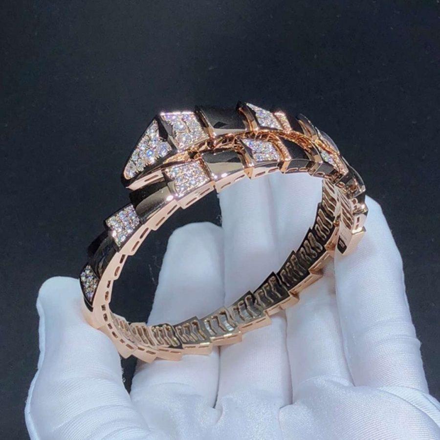 [Baslove]SERPENTI BRACELET PINK GOLD DIAMOND