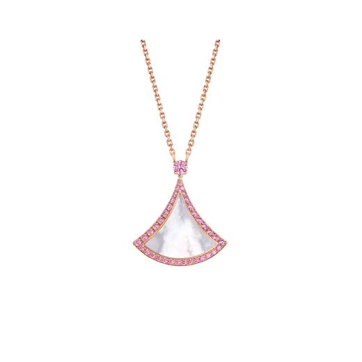 [Baslove]DREAM NECKLACE MOP DIAMOND PINK