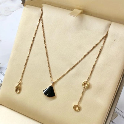 [Baslove]DREAM NECKLACE ONYX 1 DIAMOND