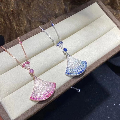 [Baslove]DREAM NECKLACE AGATE SILVER DIAMOND