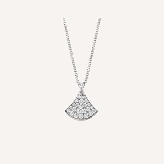 [Baslove]DREAM NECKLACE SILVER DIAMOND