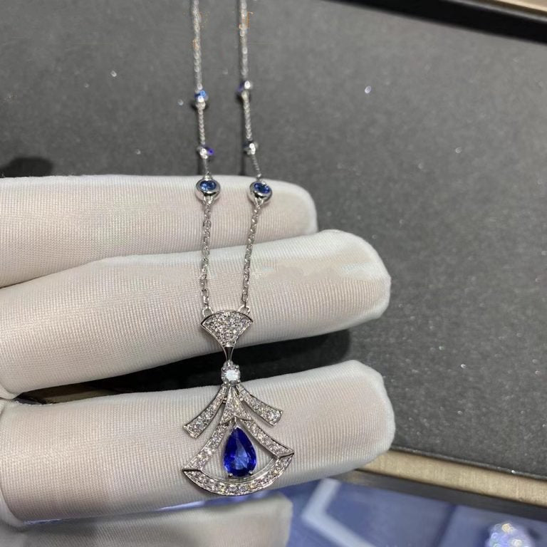 [Baslove]DREAM NECKLACE AGATE DIAMOND SILVER