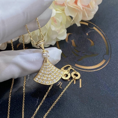 [Baslove]DREAM NECKLACE GOLD FULL DIAMOND