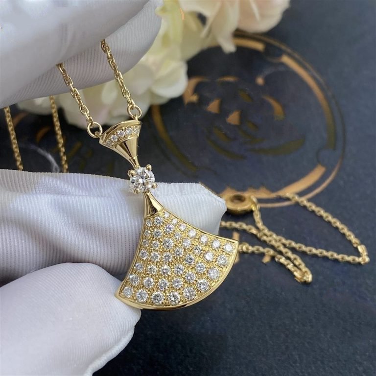 [Baslove]DREAM NECKLACE GOLD FULL DIAMOND