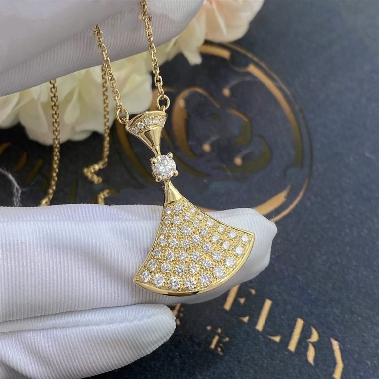 [Baslove]DREAM NECKLACE GOLD FULL DIAMOND