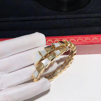 [Baslove]SERPENTI BRACELET MOP GOLD