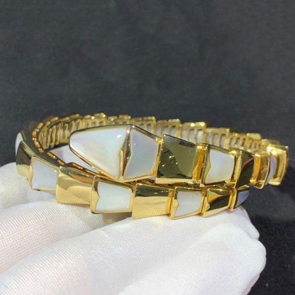 [Baslove]SERPENTI BRACELET MOP GOLD