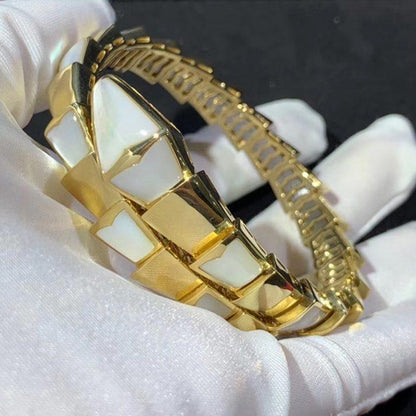 [Baslove]SERPENTI BRACELET MOP GOLD