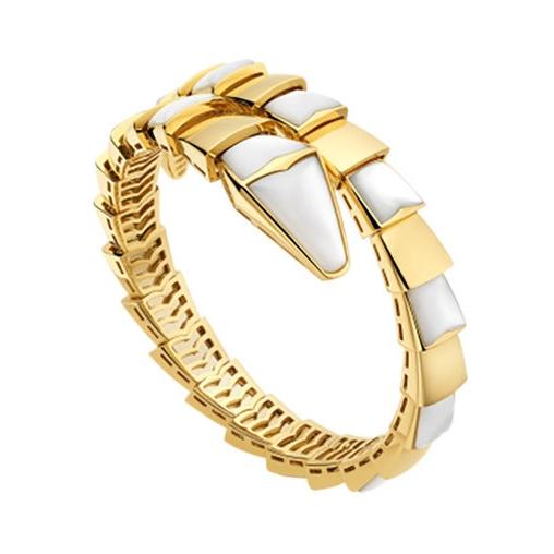 [Baslove]SERPENTI BRACELET MOP GOLD