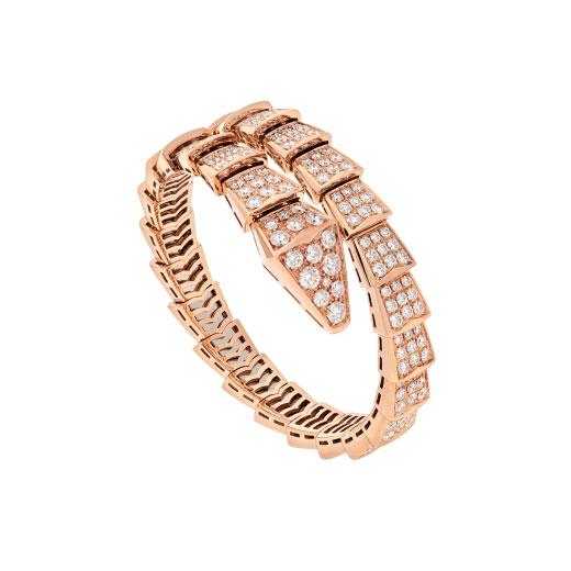 [Baslove]SERPENTI BRACELET 8MM PINK GOLD DIAMOND