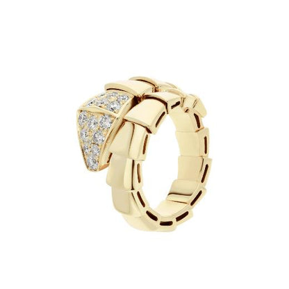 [Baslove]SERPENTI RING GOLD DIAMOND