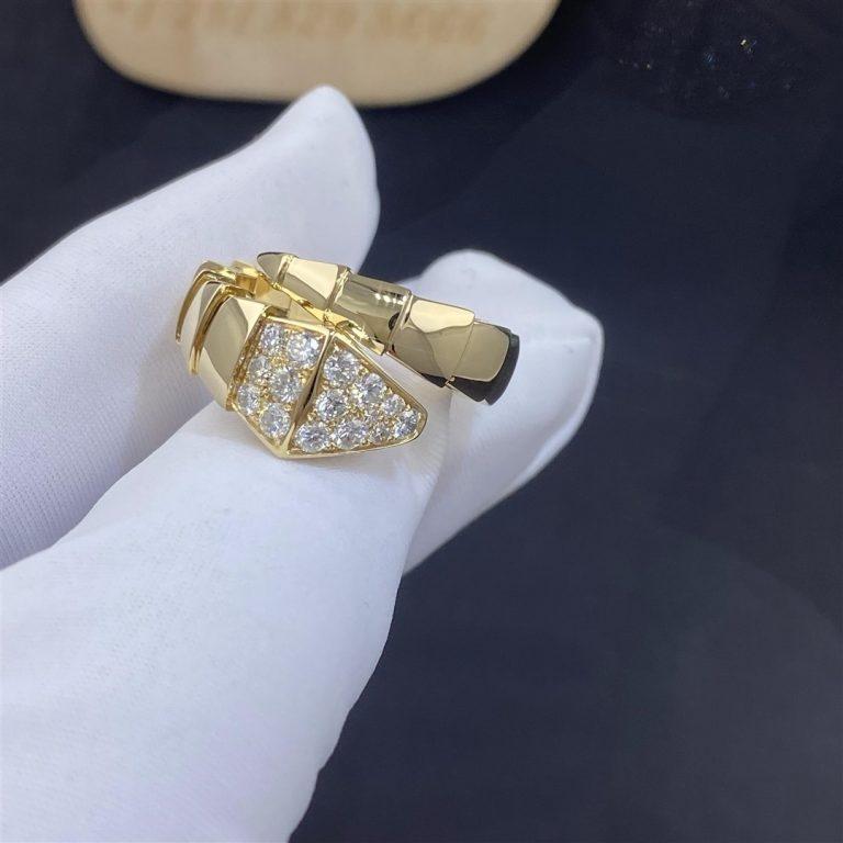 [Baslove]SERPENTI RING GOLD DIAMOND