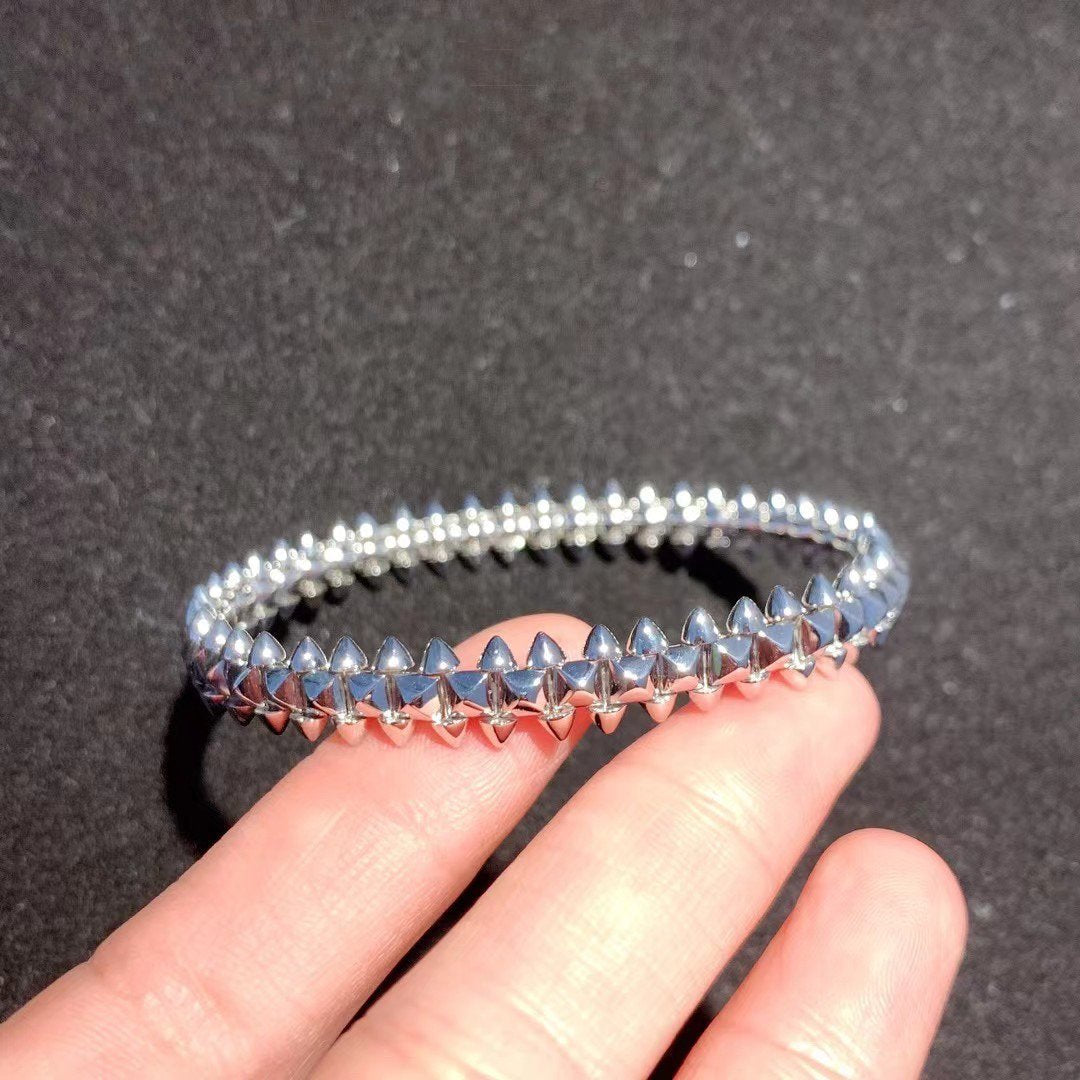 [Baslove]CLASH SILVER BRACELET