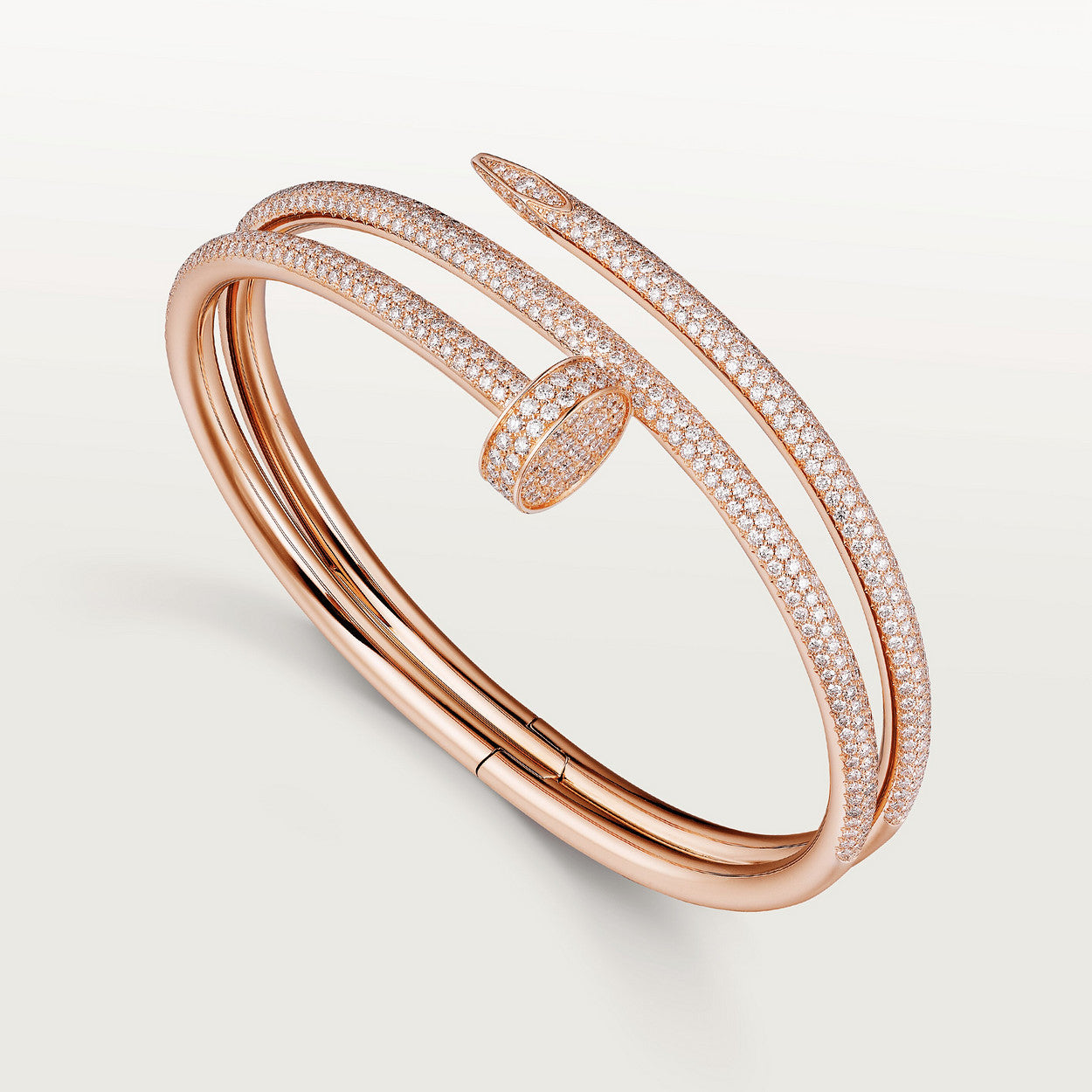 [Baslove]JUSTE BRACELET 3.5MM DOUBLE ROWS DIAMOND