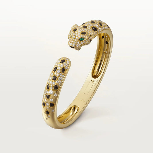 [AURORA]PANTHERE BIG BRACELET DIAMONDS