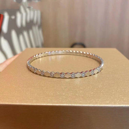 [Baslove]BEE LOVE SILVER DIAMOND BRACELET