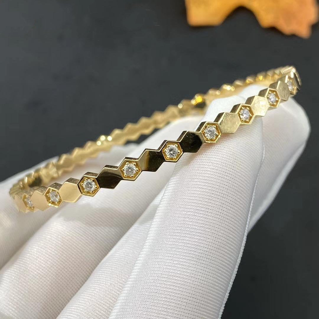 [Baslove]BEE LOVE GOLD DIAMOND BRACELET