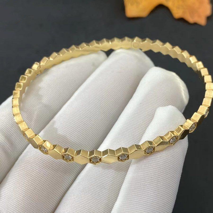 [Baslove]BEE LOVE GOLD DIAMOND BRACELET