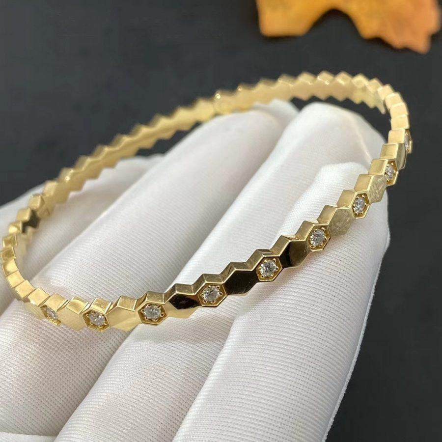 [Baslove]BEE LOVE GOLD DIAMOND BRACELET