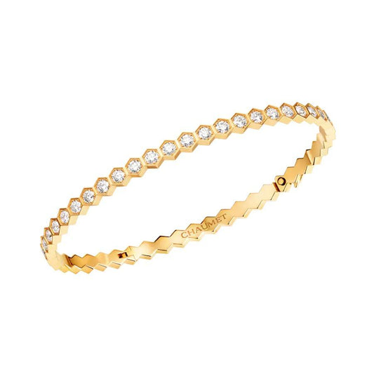 [Baslove]BEE LOVE GOLD BRACELET FULL DIAMOND