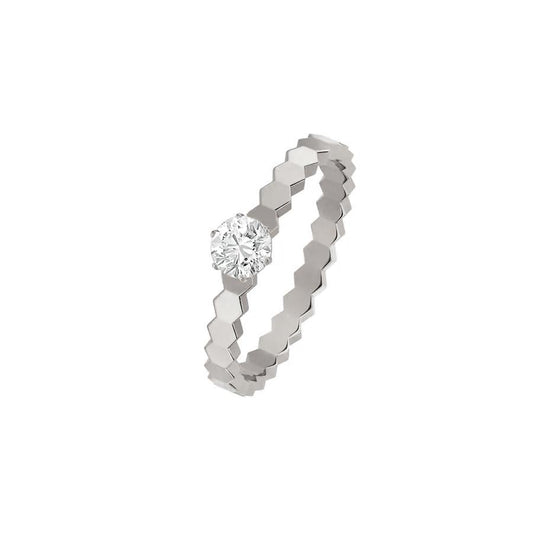 [Baslove]BEE LOVE RING SILVER 1 DIAMOND