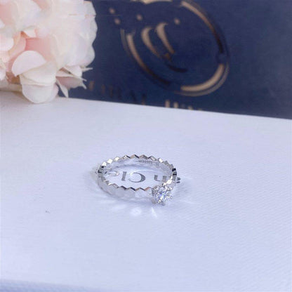 [Baslove]BEE LOVE RING SILVER 1 DIAMOND