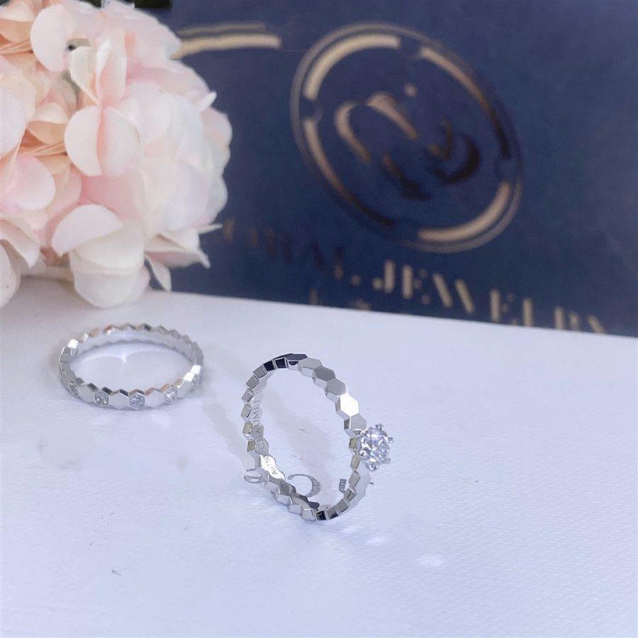 [Baslove]BEE LOVE RING SILVER 1 DIAMOND