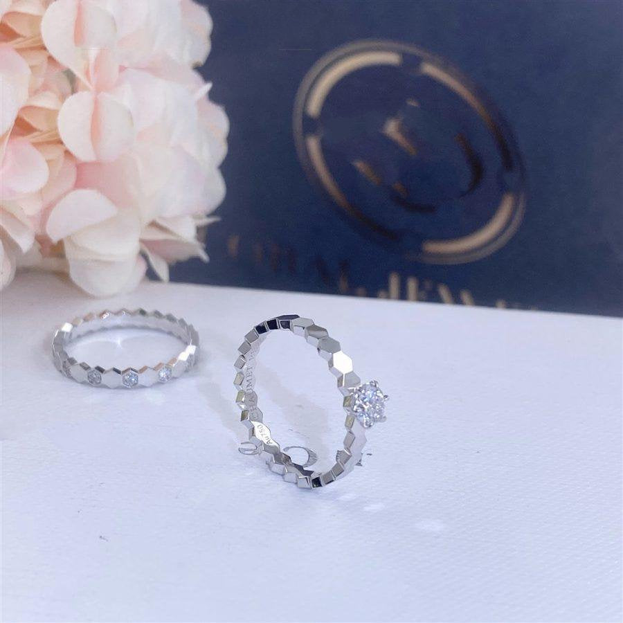 [Baslove]BEE LOVE RING SILVER 1 DIAMOND