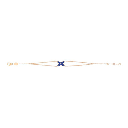 [Baslove]JEUX BRACELET LAPIS PINK GOLD 1 DIAMOND