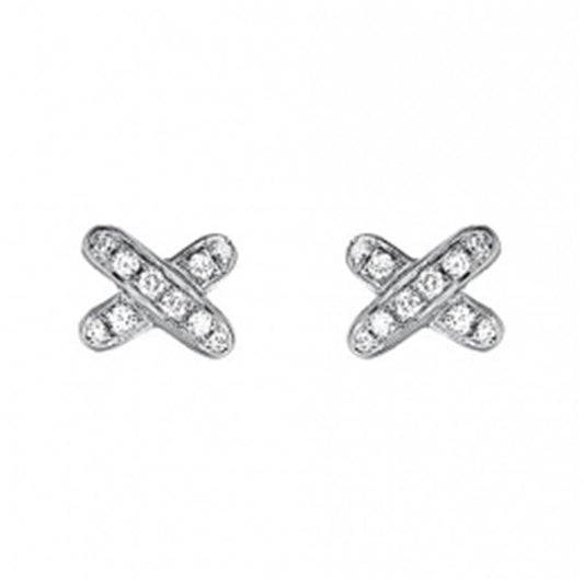 [Baslove]JEUX DE DIAMOND EARRINGS