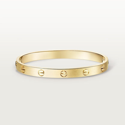[AURORA]LOVE BRACELET 6.1MM BRUSHED