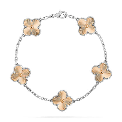 [AURORA] CLOVER 5 MOTIF LASER BRACELET COLLECTION