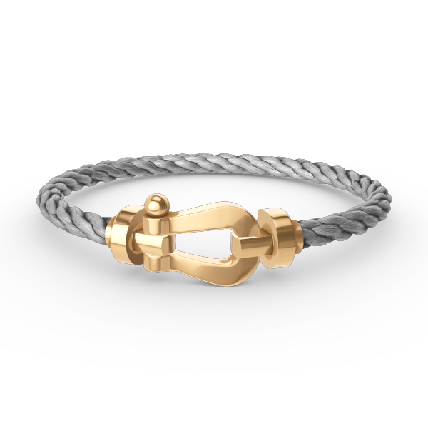 [Baslove]FORCE LARGE HORSESHOE NO DIAMOND BRACELET GOLD