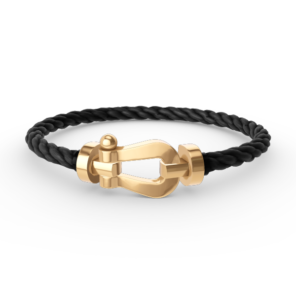 [Baslove]FORCE LARGE HORSESHOE NO DIAMOND BRACELET GOLD