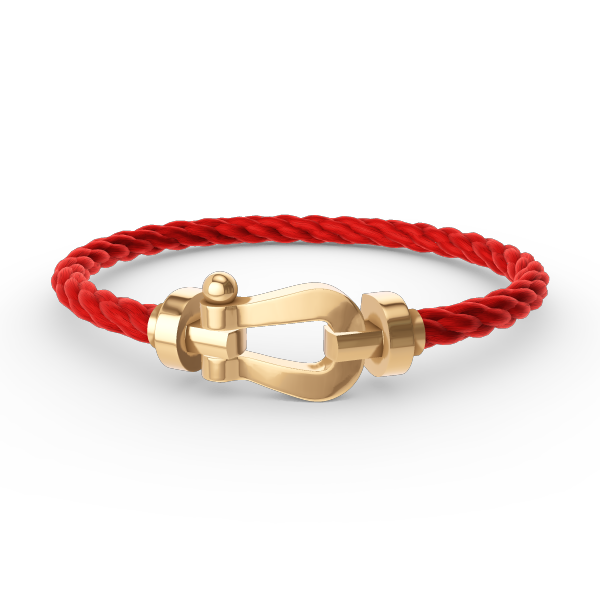 [Baslove]FORCE LARGE HORSESHOE NO DIAMOND BRACELET GOLD