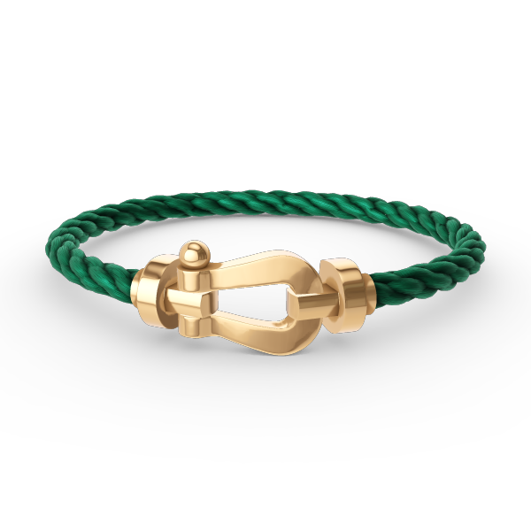 [Baslove]FORCE LARGE HORSESHOE NO DIAMOND BRACELET GOLD