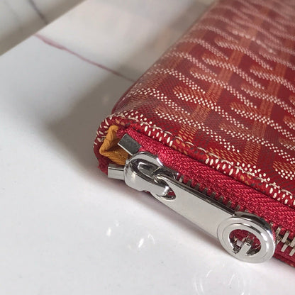 SÉNAT MGM POUCH 40 IN MONZA RED GOYARDINE CANVAS