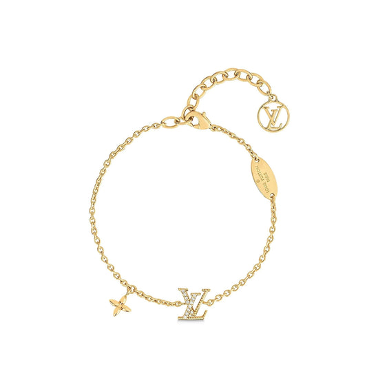 [Baslove]LOGO STAR MOTIF GOLD BRACELET