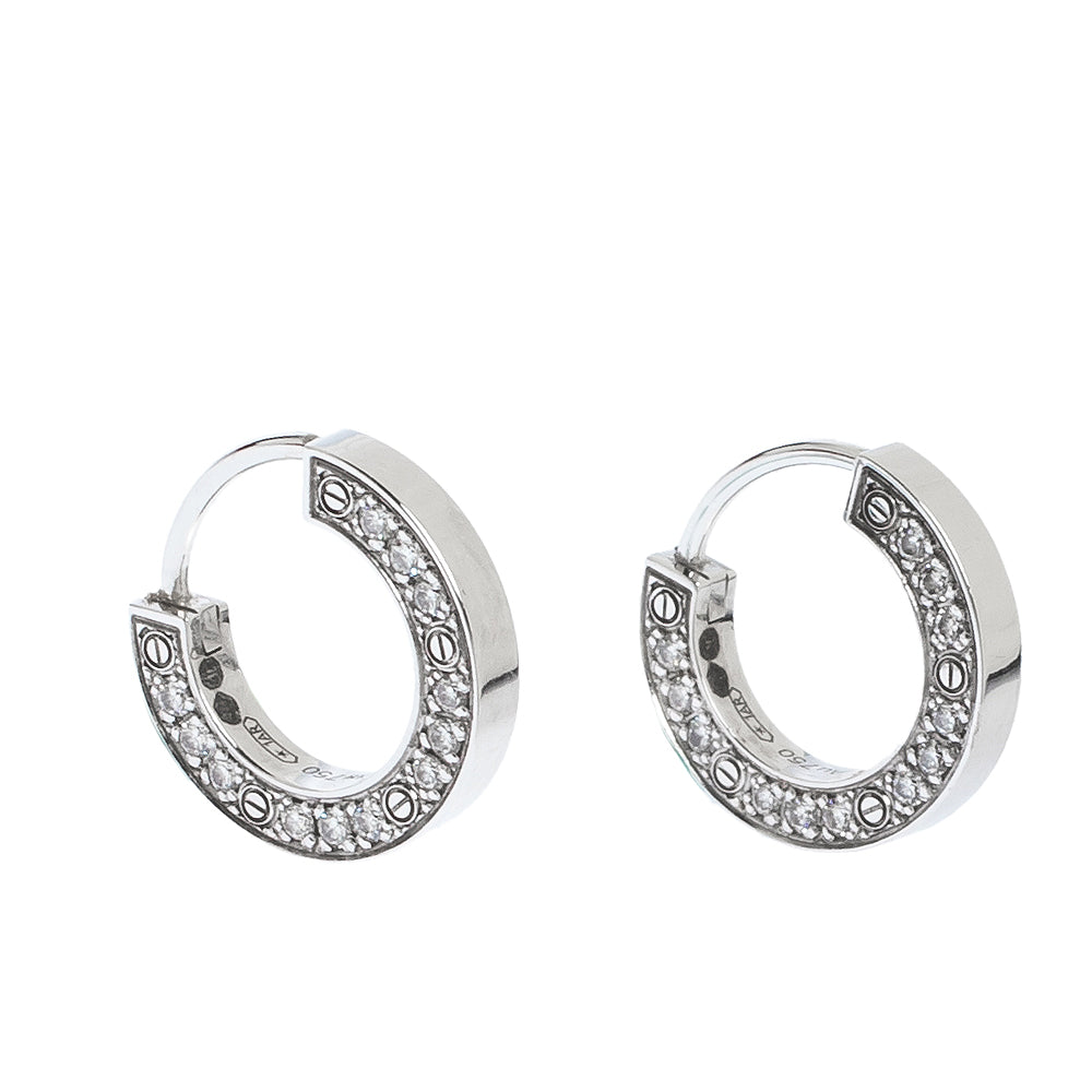 [Baslove]LOVE DIAMOND EARRINGS