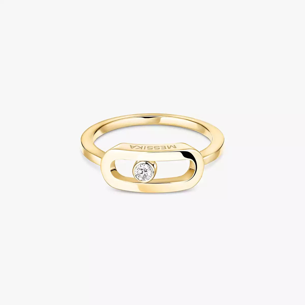 [AURORA]Move Uno Diamond Ring in Gold