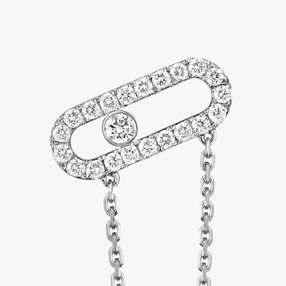 [AURORA]Move Uno Diamond Earrings