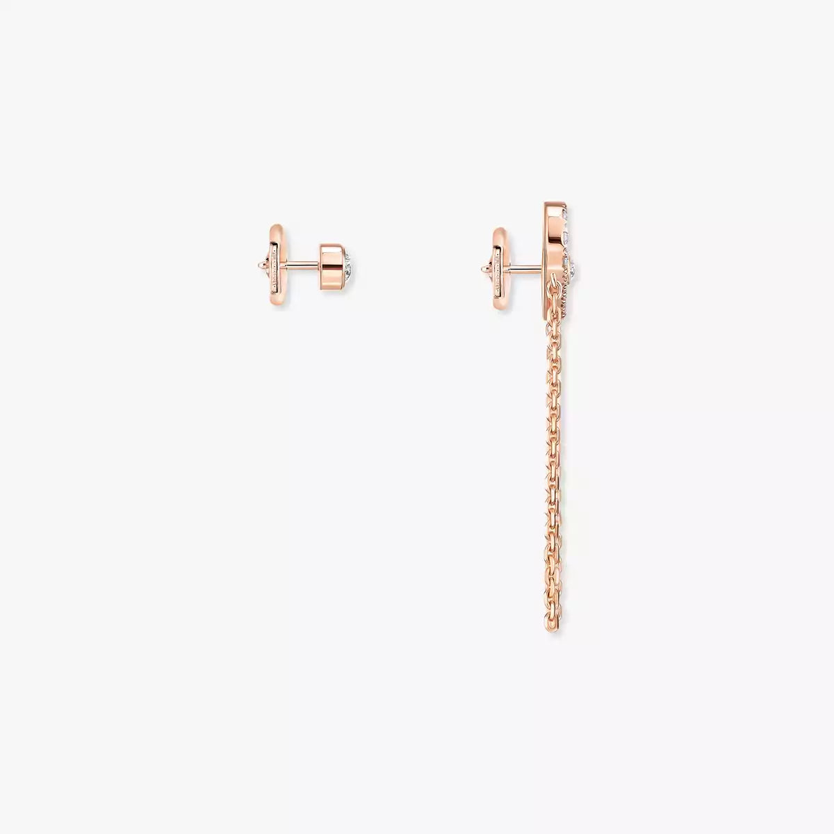 [AURORA]Move Uno Diamond Earrings