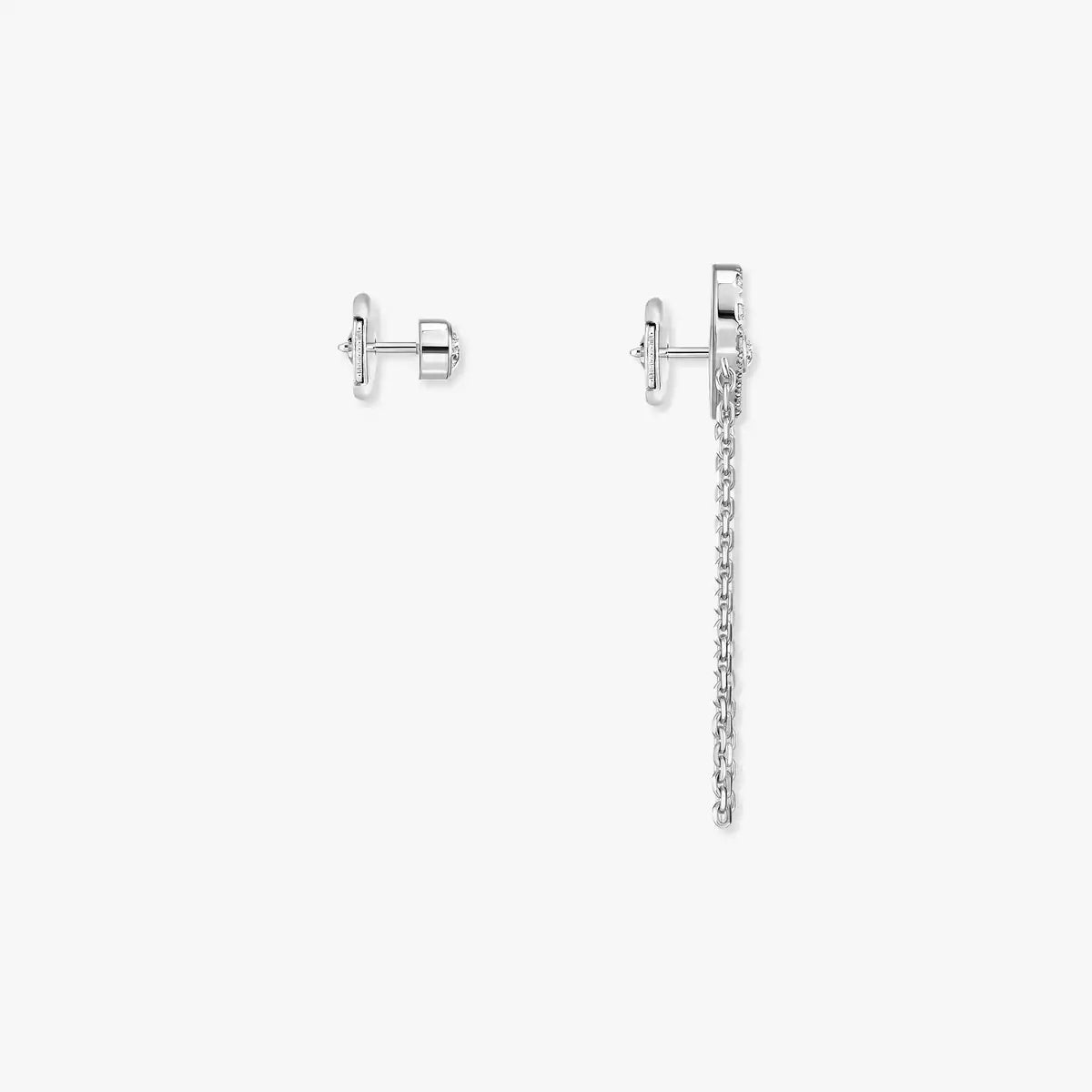 [AURORA]Move Uno Diamond Earrings
