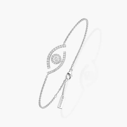 [AURORA]Lucky Eye Pave-Set Diamond Bracelet