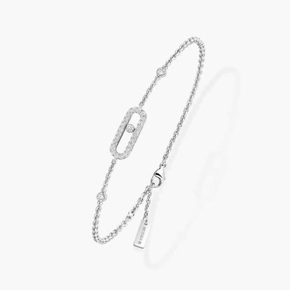 [AURORA]Move Uno Diamond Bracelet