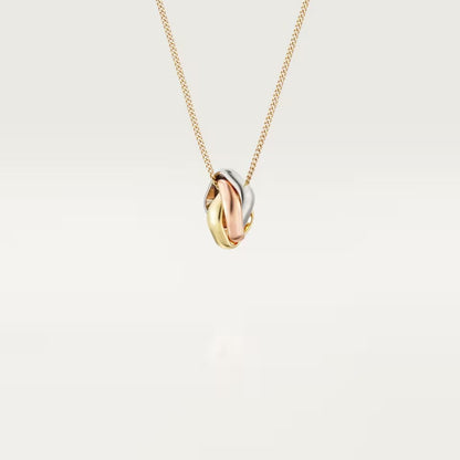 [AURORA]TRINITY CUSHION NECKLACE COLLECTION