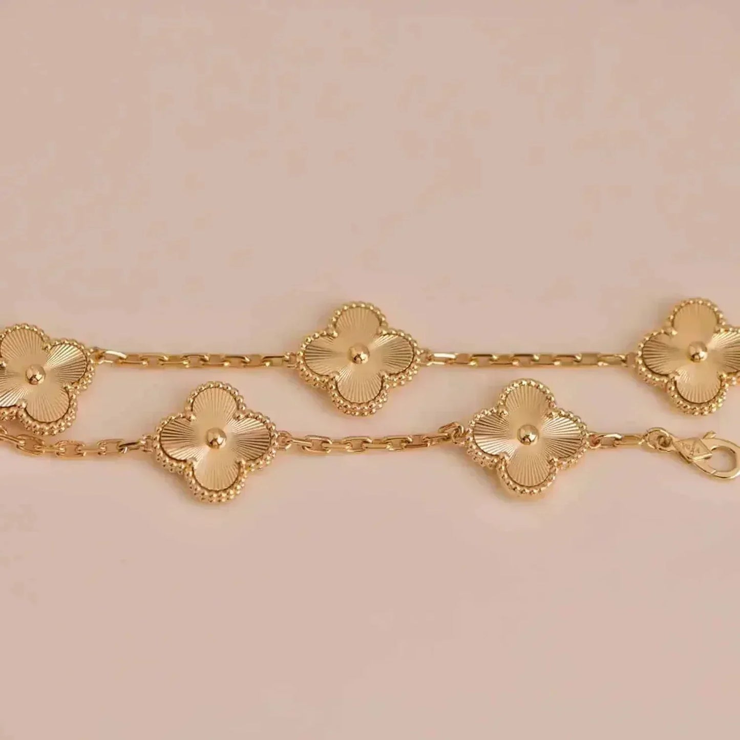 [Baslove]CLOVER 5 FLOWERS LASER BRACELET