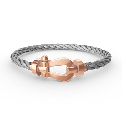 [Baslove]FORCE LARGE HORSESHOE NO DIAMOND BRACELET ROSE GOLD